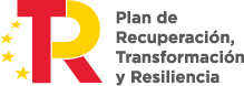 Logotipo del plan de recuperación, transformación y resiliencia